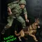 1/35 Scale Resin Figure Model Kit Us Infantry & Military Dog Miniature Hobby Military Statue