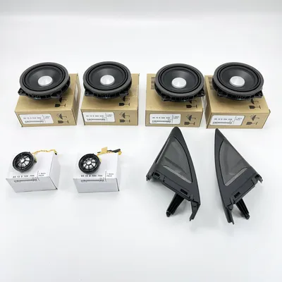 For BMW F34 GT 3 Series Car Tweeter Midrange Speakers Subwoofer Original Horn loudspeaker Audio Cover Power Amplifier Bass kit