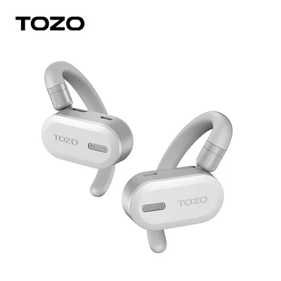 TOZO OpenBuds OWS Bluetooth 5.3 Earphones Open Ear Wireless Headphones Earbuds Crystal-Clear Calls with Mic for Driving Sport