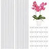 Acrylic Plant Stakes Garden Stakes Clear Orchid Stakes Sticks Potted Plant Support Stakes for