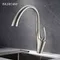 BKZOSIEU Fashion Kitchen Faucets Pull Out Kitchen Sink Water Tap Deck Mounted Mixer Single Hole Hot