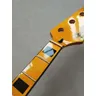 Yellow Jazz bass guitar neck parts 20 fret 34 inch Maple Fretboard Block Inlay