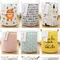 Bedroom Hamper Household Clothes Bucket Clothes Storage Basket Foldable Clothes Round Cotton Linen Basket Clothes Toy Storage