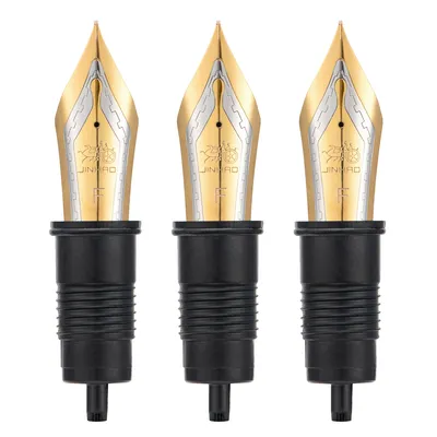 Jinhao X159 / 9019 Fountain Pen Nib #8 Replaced Nib Golden Extra Fine, Fine, Medium Nib Size