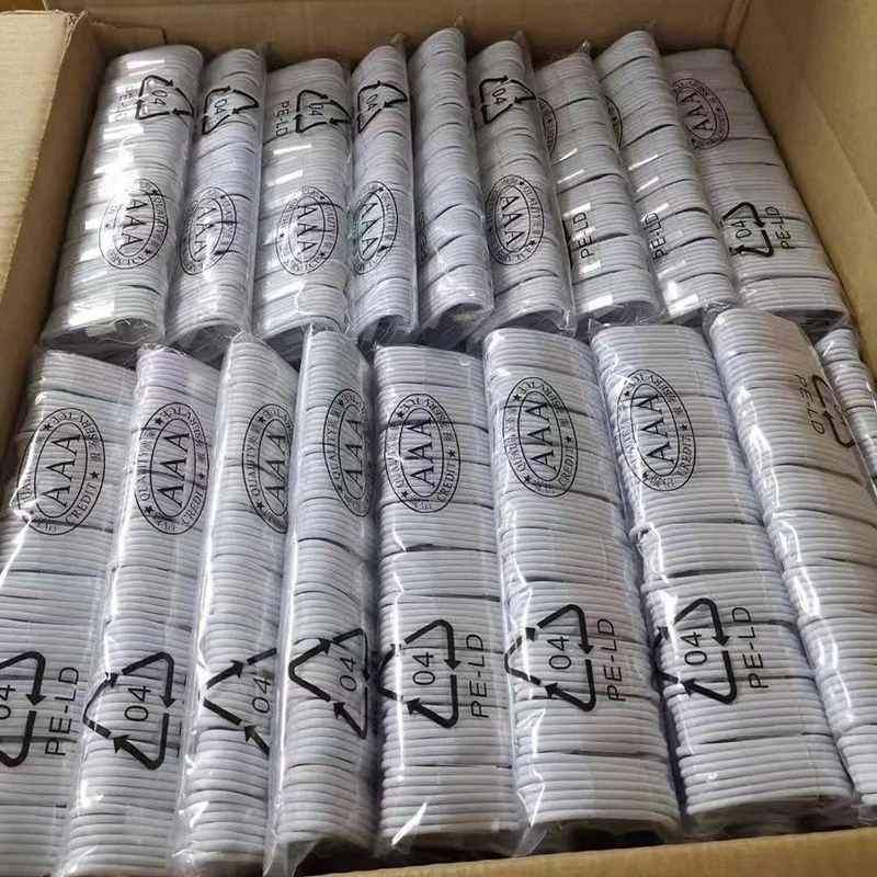 200PCS 1M USB Cable Data Charger Cord Line For Android Mobile Phone Micro USB Type C Cable For Samsung Xiaomi Smart Phone