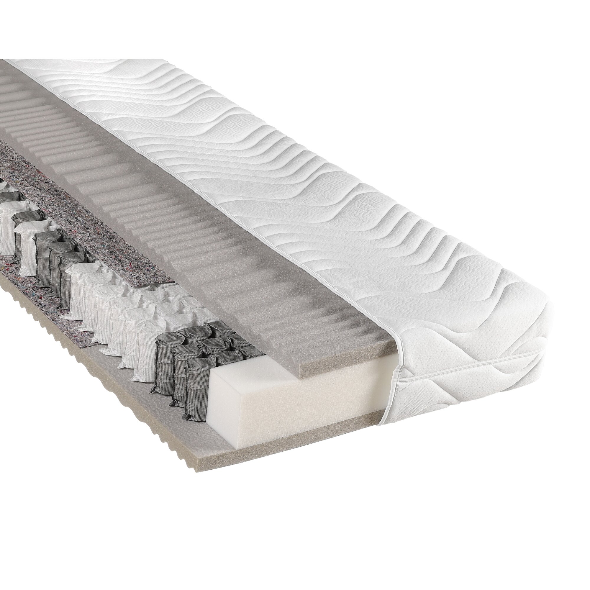 BeCo »Maxima Plus« Taschenfederkern-Matratze 120x200 cm / H3