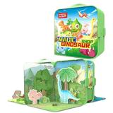 Jigsaw puzzle Book Puzzle Educational Toy Children Education Puzzle Book And Box Pop- Book Dinosaur Box Pop- Kids 3d Puzzle And Toy Set Puzzle Educational Toy Diy Dinosaur Box