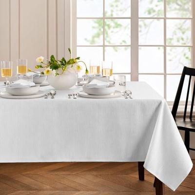 Branam Rectangle Tablecloth, 60 x 102, White