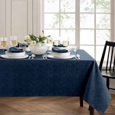 Branam Rectangle Tablecloth, 60 x 102, Navy