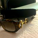 Gucci Accessories | Gucci Womens Designer Bamboo Sunglasses Brown Oval Gg 2970 Nk4cc 14832. | Color: Brown/Gold | Size: Os