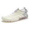 Aqua-Schuh VENICE BEACH, Damen, Gr. 43, beige (weiß, grau), Obermaterial: 50% Lederimitat, 50% Textilmaterial. Futter: 100% Textilmaterial. Decksohle: 100% Textilmaterial. Laufsohle: 100% Synthetik, mehrfarbig, casual, Schuhe Badeschuh Wasserschuh...