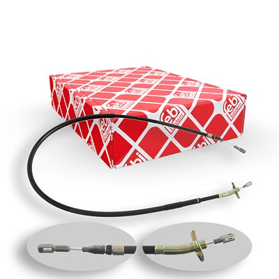 Febi Bilstein Seilzug, Feststellbremse [Hersteller-Nr. 09500] für Mercedes-Benz Image