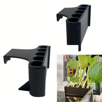Upgrade Your Aquarium With An Open Face Plant Holder - Perfect For Emersed Plants, Fish, And Shrimp!
