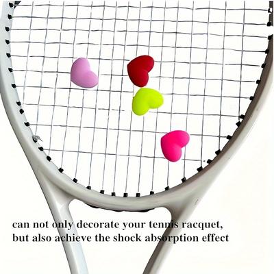 4 Pcs Tennis Ball Shock Absorbers, Silicone Racket...