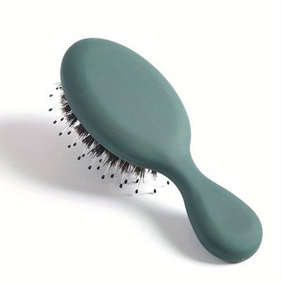 TEMU Airbag Massage Comb With Bristles For Straight And Curly Hair, Students, Girls And Boys Image