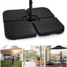 Schirmgewicht 4er-Set Quad für Schirmständer mit 60 Liter Wasser oder 80 kg Sand befüllbar hdpe