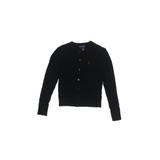Ralph Lauren Cardigan Sweater: Black Tops - Kids Girl's Size 7