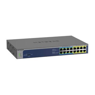 Netgear GS516UP 16-Port Gigabit PoE++ Compliant Unmanaged Switch GS516UP-100NAS