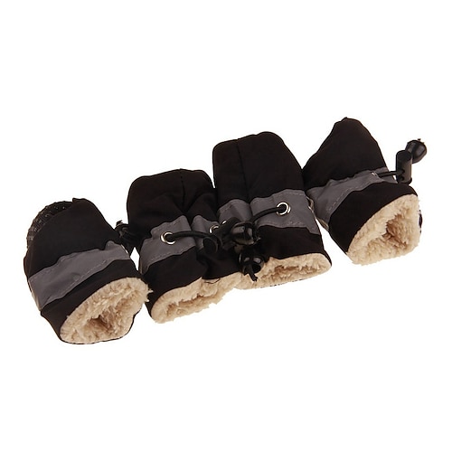 Hundeschuhe, kleine Hunde-Teddy-Schuhe, rutschfeste Haustier-Überschuhe für Kleinkinder, Regenschuhe, Haustier-Überschuhe Image