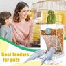 No Mess Automatic Bird Feeder,Automatic No-Spill Transparent Bird Feeder - Anti-Splash and Mess-Free Feeding Box