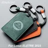 Per Lotus ELETRE 2023 Alcantara custodia per chiavi in pelle scamosciata custodia protettiva per