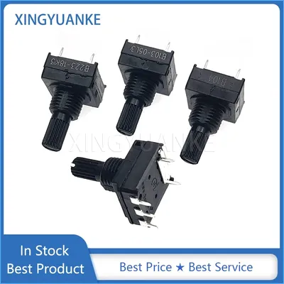 5PCS WSE250 315P 5-Pin Potentiometer 1K B102 10K B103 100K B104 22K B223 AC und DC Aluminium Schweißen Maschine Bedienfeld Image