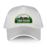 Neueste Männer Sommer mütze Baumwolle atmungsaktive Hüte Twin Peaks Sheriff Abteilung Luxusmarke