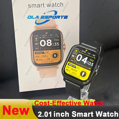 Ola esporte 2.01 neue Smartwatch Ultra Watch Männer Frauen ''HD BT Call EKG ppg Monitor benutzer definierte Zifferblatt Sport wasserdichte Smartwatch