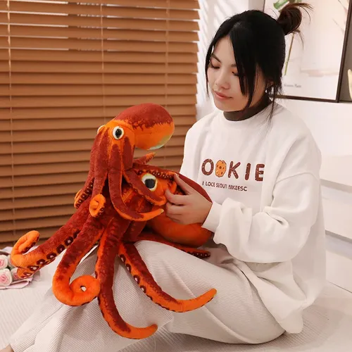 30/55cm neue echte Leben Octopus Puppe Octopus Plüsch Spielzeug Kissen Meeresboden Tier puppe
