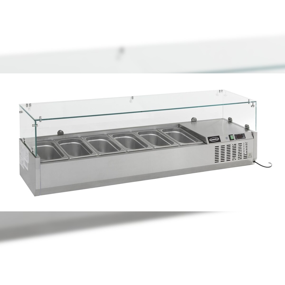 CombiSteel Aufsatzvitrine 1/4 Gn X 8 Image