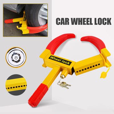 Secure Your Vehicle With The Heavy-duty Car Wheel Clamp Boot Tire Tyre Claw Lock!