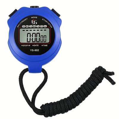 1pc Multi-functional Sports Stopwatch Timer For Tr...