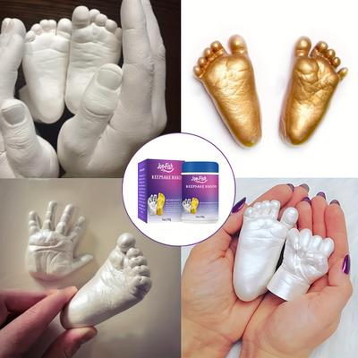 Hand Mold Casting Kit, Creative 3d Clone Powder, Handprint Footprint Souvenir