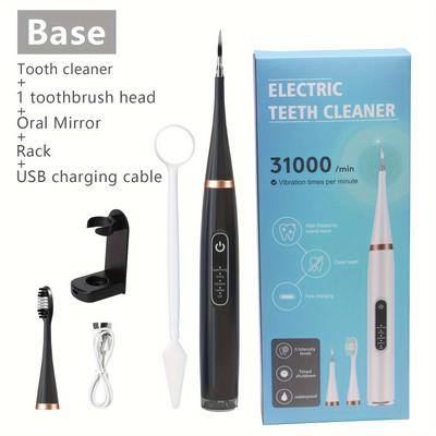 Portable Teeth Electric Oral Cleaner With Replacea...