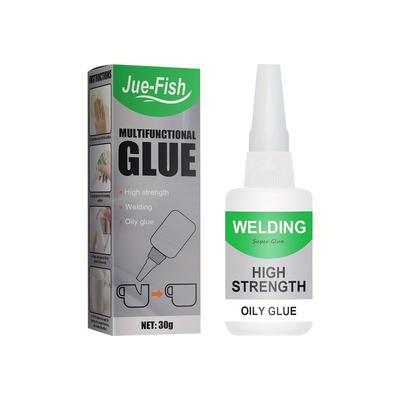 Welding High-strength Oily Glue - 1 Pack Super Glu...