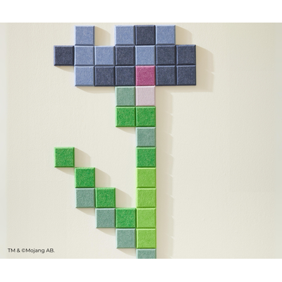 Minecraft™ Cornflower Acoustic Pinnable Wall Tiles