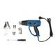 Blaupunkt HG5010 pistolet thermique Pistolet d'air chaud 500 l/min 600 °C 2000 W Noir, Bleu