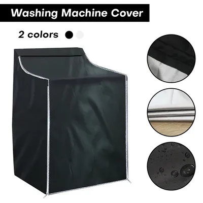 Waterproof Washing Machine Cover Laundry Drying Machine Dustproof Sunscreen Universal Protector for