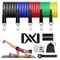 Resistance Bands Set Bodybuilding Home Gym Equipment Professional Weight Training Fitness Elastic