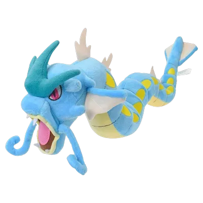 Shiny Gyarados Plush Toys Stuffed Animal Charizard Game for Collectible Gift,Soft Plushies Cartoon