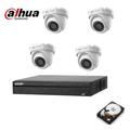 Kit videosorveglianza dome poe ip 4 telecamere Dahua 2 mpx hd 1 tb
