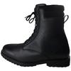 Motorradstiefel ROLEFF "RO 012" Gr. 46, schwarz, Schuhe, 46, Lederimitat, Schnürboots, halbhoch, mit seitlichem Reißverschluss und Schnürung