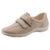 Klettschuh WALDLÄUFER "HENNI", Damen, Gr. 4,5 (37,5), beige, Nubukleder, sportlich, Schuhe, Komfortschuh, Freizeitschuh, Halbschuh mit Nieten und H-Weite