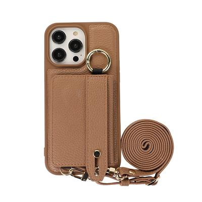 Phone Case For iPhone 16 iPhone 15 Pro Max Plus iPhone 14 13 12 11 Pro Max Plus Back Cover with Stand Holder with Wrist Strap Card Slot Retro TPU Metal PU Leather