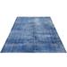 Blue 65" x 101" L Area Rug - Lofy Rectangle Atina Rectangle 4'4" X 10'5" Area Rug w/ Non-Slip Backing 101.0 x 65.0 x 0.4 D | 65" W X 101" L | Wayfair