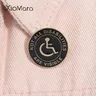 Nicht alle Behinderungen sind sichtbar Emaille Pin chronische Krankheit Behinderung Bewusstsein