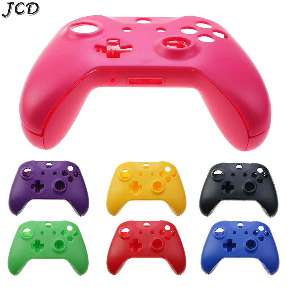 Jcd neue ersatz vordere hintere gehäuses chale für xbox one schlanke schutz abdeckung und batterie abdeckung reparatur teile zubehör Image