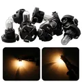 5/10 Pz T3 T4.2 Lampadine a Led Luci interne per auto Indicatore di riscaldamento automatico Lampada 12 V 4300 K Giallo Luce calda per auto