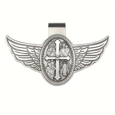 St Christopher Visor Clip Saint Christopher Medal ...