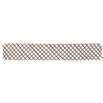 Garten-Rankgitter 30x180 cm Natur Weide Braun Nature Image
